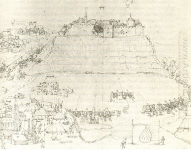 Hohenasperg Belagerung von Georg von Frundsberg im Krieg der sch