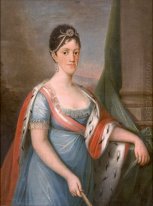 Portret van D. Carlota Joaquina, Koningin van Portugal