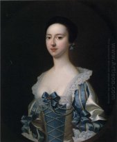 Anne Bateman Mais tarde a senhora deputada John Gisbourne 1755