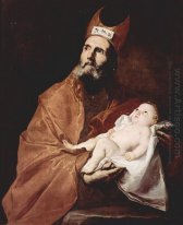 Saint Simeon com o menino Jesus