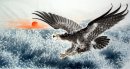 Eagle - Pittura cinese