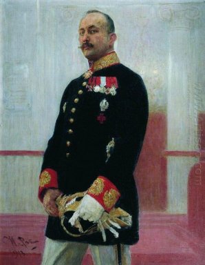 Portret van V Gudovich 1913