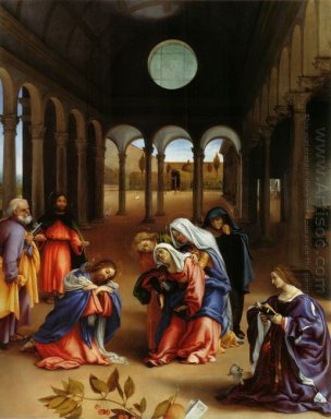 Christus S afscheid van Mary 1521