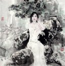 Belle Dame - Peinture chinoise