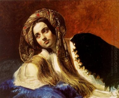 Una ragazza turca 1838