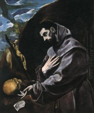 St Francis que ruega