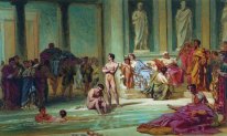 En los baños romanos