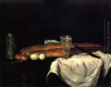 Натюрморт с хлебом и яйца