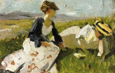 Deux femmes sur la colline 1906