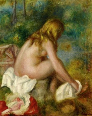 Bagnante Seated Nude