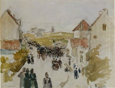 dia de festa em Knokke 1891