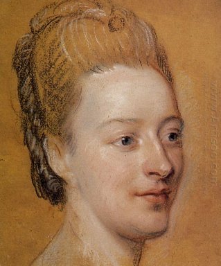 Porträt von Isabelle De Charriere 1766