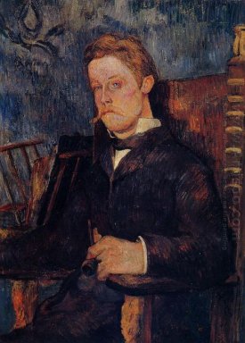 retrato de un hombre sentado 1884