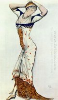 Desain Untuk A Lady S Gaun 1912