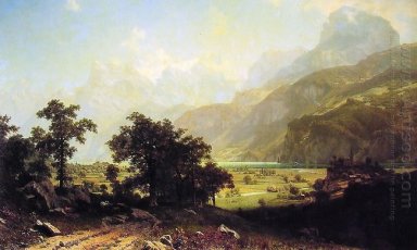Het meer van luzern zwitserland 1858
