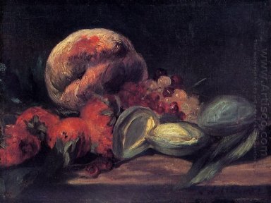 mandel vinbär och persikor 1869