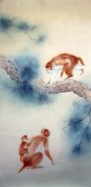 Monkey - Peinture chinoise