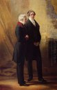Arthur Wellesley 1St Duke Of Wellington Dengan Sir Robert Peel 1
