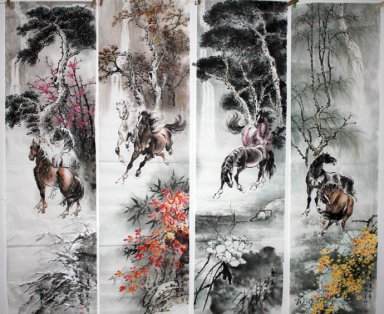 Hores - Peinture chinoise