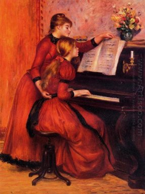 Die Klavierstunde 1889