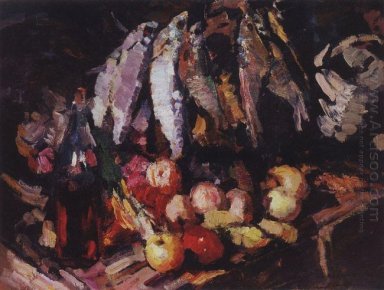 Wine Fish And Fruit 1916