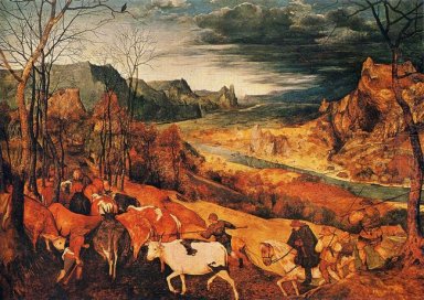 De terugkeer van de kudde herfst 1565