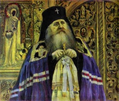 Ärkebiskop stående Antoniy Volynskiy 1917