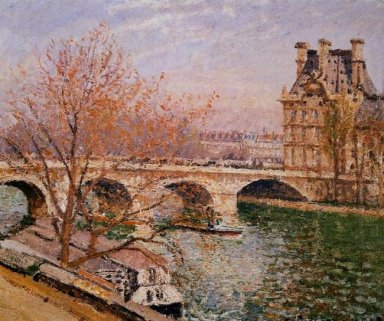 den Pont Royal och Pavilion de Flore 1903