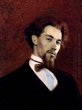 Portrait Of The Artist Konstantin Savitsky 1871