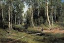 Dalam Birch Tree Hutan 1883