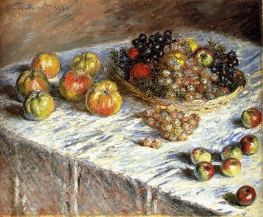 Nature morte aux pommes et raisins