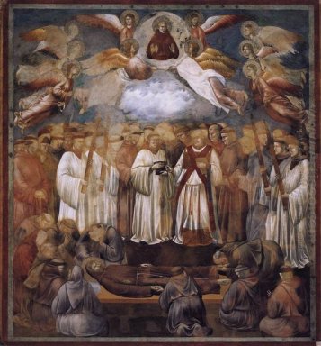 Kematian Dan Ascension Of St Francis 1300