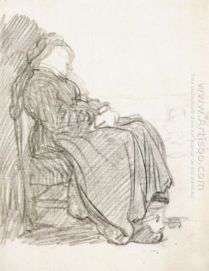 A Study Of A Woman Asleep 1630