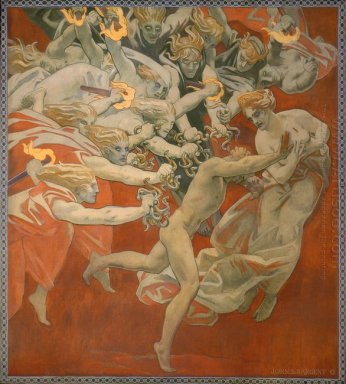 Orestes perseguido por las Furias 1921