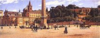 Piazza del Popolo w Rzymie