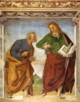 Die Apostel Petrus und Johannes der Evangelist
