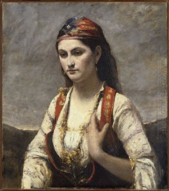 Una giovane donna di Albano