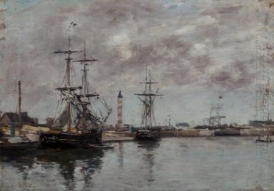 O porto de Deauville