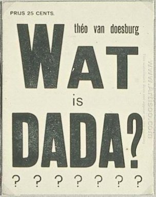 Capa do que é Dada 1923
