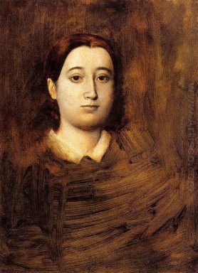 Портрет мадам Эдмондо корь 1865