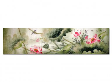 Lotus-Weißdorn - Chinesische Malerei