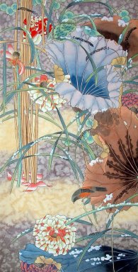 Lotus - peinture chinoise