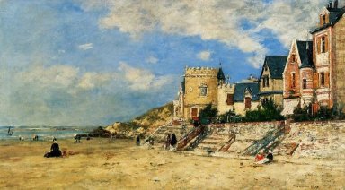 Le Tour Malakoff et la Rive-Trouville 1877