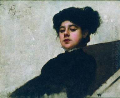Retrato de mulher desconhecida 1883