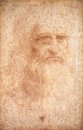 Retrato de un hombre barbudo, posiblemente, un autorretrato