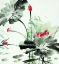 Lotus - peinture chinoise