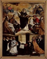 Apotheosis av St Thomas Aquinas 1631