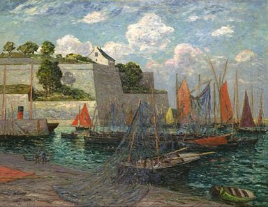 Castello Port Of Belle Ile 1910