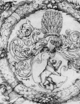 Wappen Basler Adelberg III der Bärenfelsen Herr Arisdorf 1526