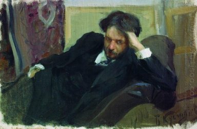 Portret van D F Bogoslovsky 1902